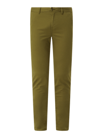 Chino met stretch, model 'Mott' van Scotch & Soda Groen - 18
