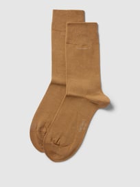 Socken mit Label-Detail von camano Braun - 23