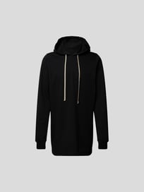 Oversized Hoodie von Rick Owens Grau / Schwarz - 39
