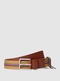 Gürtel mit Dornschließe von Tommy Hilfiger Weiß - 9