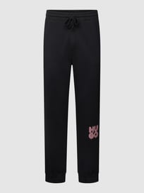 Sweatpants mit Label-Print Modell 'Dajama' von HUGO Grau / Schwarz - 22