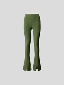 Flared Fit Leggings mit elastischem Bund von Norma Kamali Grün - 12