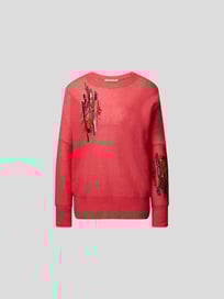 Pullover mit Pailletten von Christopher Kane Rosa - 34