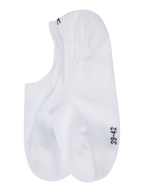 Sneakersocken mit Label-Detail im 2er-Pack von Tommy Hilfiger Weiß - 32