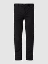 Slim fit chino met stretch, model 'Mott' van Scotch & Soda Grijs / zwart - 9