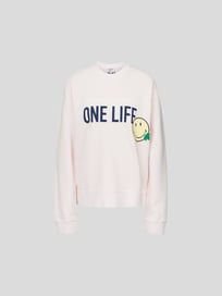 Sweatshirt mit Prints von Dsquared2 Rosa - 19