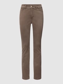 Jeans mit Label-Details Modell 'Dream' von MAC Braun - 13