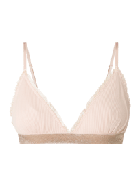 Triangelbeha met verstelbare bandjes, model 'Tamika' van Becksöndergaard Roze - 45