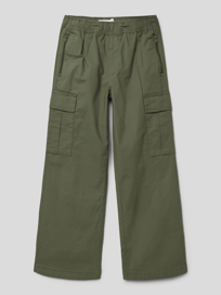 Cargohose mit Reißverschlusstaschen Modell 'BERLIN' von Name It Grün - 22