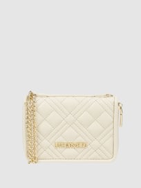 Portemonnee in leerlook  van Love Moschino Wit - 9