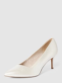 Pumps in leerlook van Tamaris Wit - 29