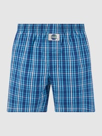 Boxershort van katoen met all-over motief  van Deal Blauw / turquoise - 13