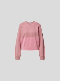 Sweatshirt in Two-Tone-Machart von Kenzo Rosa - 2