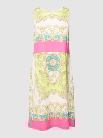 Mini-jurk met all-over motief van Ana Alcazar Geel - 4