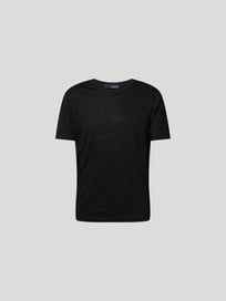 T-Shirt aus Leinen von Lardini Grün - 42