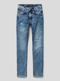 Jeans in destroyed-look van Blue Effect Blauw / turquoise - 9