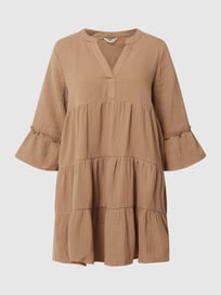 Kleid aus Musselin Modell 'Thyra' von Only Weiß - 39