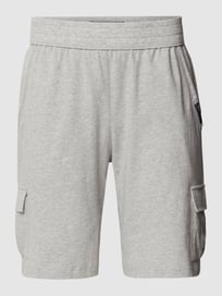 Sweatshorts mit Pattentaschen von Marc O'Polo Grau / Schwarz - 16