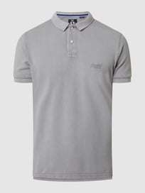 Katoenen poloshirt  van Superdry Grijs / zwart - 44