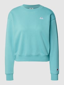 Kort sweatshirt met labelpatch van CHAMPION Groen - 45