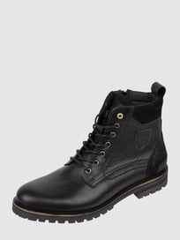 Boots aus Leder Modell 'Ponzano' von Pantofola dOro Grau / Schwarz - 8