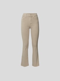Mid Rise Jeans im Slim Fit von Mother Weiß - 8