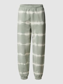 Sweathose in Batik-Optik von Jake*s Casual Grün - 3