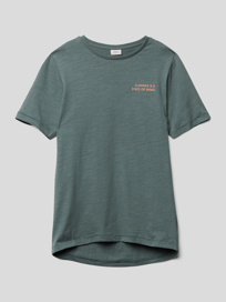 T-Shirt mit Motiv-Print von s.Oliver RED LABEL Grün - 48