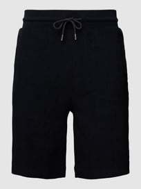 Sweatshorts aus Frottee Modell 'Lamson' von BOSS Blau / Türkis - 46