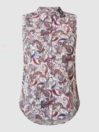 Blousetop met paisley-dessin van Emily Van den Bergh Rood - 23