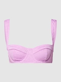 Bikini-Oberteil in Balconette-Form von Mango Lila - 7