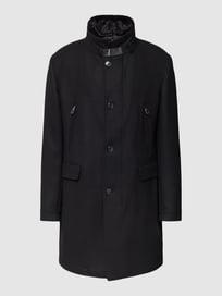 Mantel mit Label-Details Modell 'Mikos' von JOOP! Collection Grau / Schwarz - 33