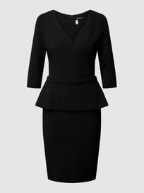 Cocktailjurk met peplum  van Paradi Grijs / zwart - 1