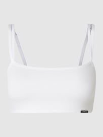 Bustier aus Jersey mit verstellbaren Trägern von Skiny Weiß - 6