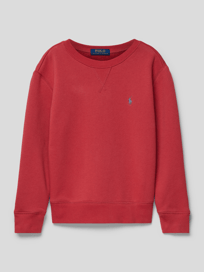 Sweatshirt mit Label-Stitching von Polo Ralph Lauren Teens Rot - 26