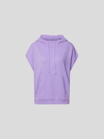 Hoodie mit verkürzten Ärmeln von LouLou Studio Lila - 32