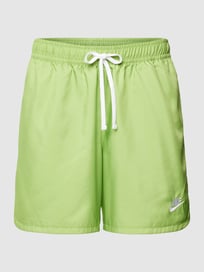 Korte broek met labelprint van Nike Groen - 21
