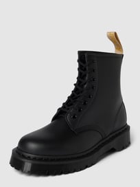 Schnürboots in Leder-Optik Modell 'Bex Mono' von Dr. Martens Grau / Schwarz - 9