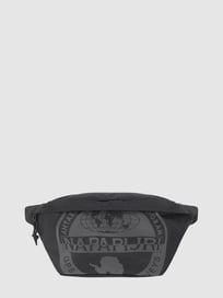 Bauchtasche mit Logo-Print Modell 'Happy' von Napapijri Grau / Schwarz - 22