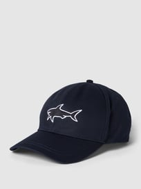 Cap mit Logo-Stitching von Paul & Shark Blau / Türkis - 5