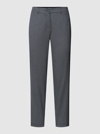 Broek met grafisch all-over motief van Christian Berg Woman Blauw / turquoise - 21
