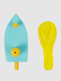 Ballonboot aus Holz 'La Paloma' von Donkey Blau / Türkis - 14