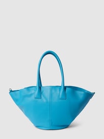 Handtas met labeldetail, model 'MICA' van Liebeskind Berlin Blauw / turquoise - 29