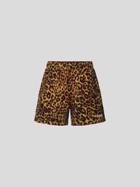 Shorts mit Animal-Print von VETEMENTS Braun - 41