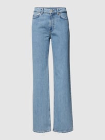 Boyfriend Jeans mit Kontrastnähten  von REVIEW Blau / Türkis - 10