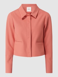 Blazer met stretch  van s.Oliver BLACK LABEL Roze - 38