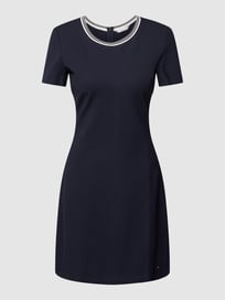 Mini-jurk met ritssluiting aan de achterkant, model 'PUNTO' van Tommy Hilfiger Blauw / turquoise - 4
