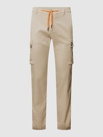 Broek met cargozakken, model 'Chile' van Mason's Wit - 22