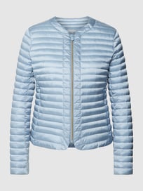Gewatteerd jack met ronde hals, model 'CARINA' van SAVE THE DUCK Blauw / turquoise - 35