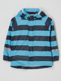 Jacke mit abnehmbarer Kapuze Modell 'Vesi' - wasserdicht von reima Blau / Türkis - 18